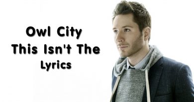 Owl City - This Isn't The End