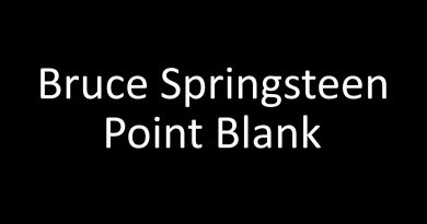 Bruce Springsteen - Point Blank