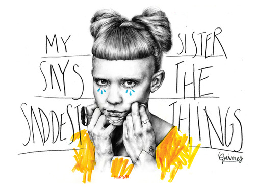 Grimes - My Sister Says the Saddest Things
