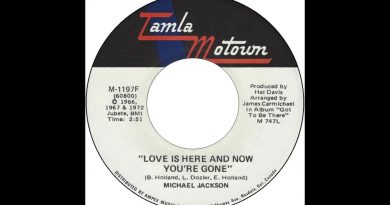 Michael Jackson - Love Is Here And Now You're Gone
