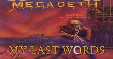 Megadeth - My Last Words