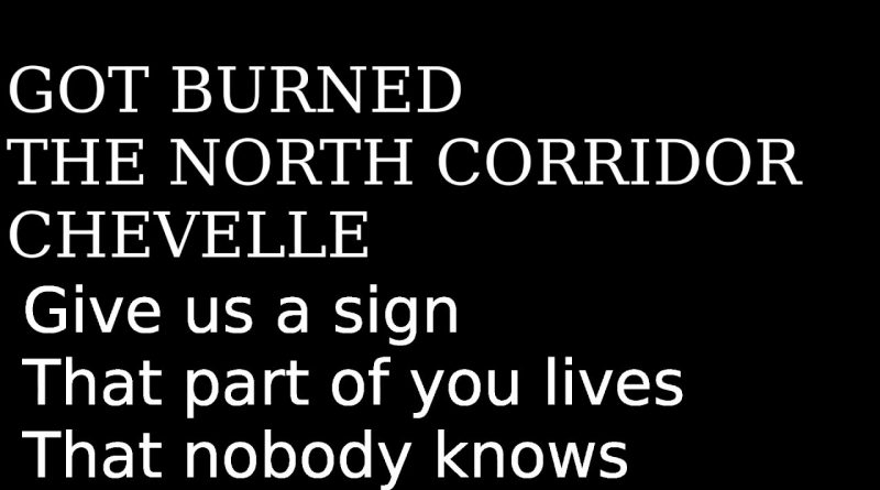 Chevelle - Got Burned