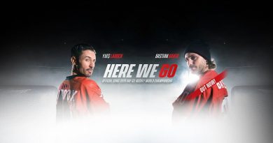 Yves Larock & Bastian Baker - Here we go (Official Song 2020 IIHF Ice Hockey World Championship)