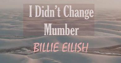 Billie Eilish - I Didn't Change My Number