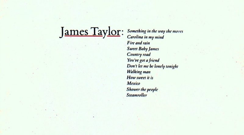 James Taylor - Fire And Rain