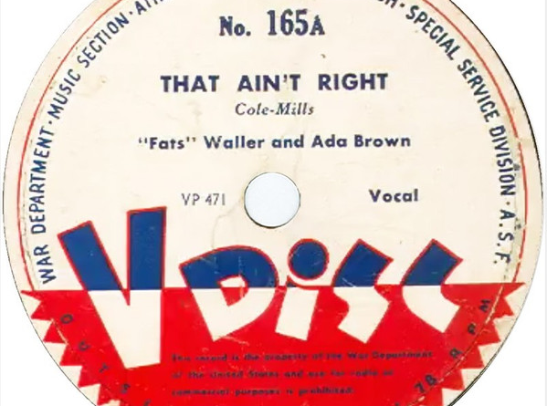 Fats Waller - That Ain't Right