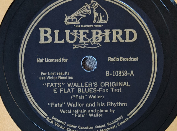 Fats Waller - B-flat Blues