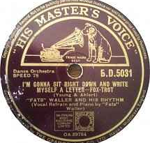 Fats Waller - I'm Gonna Sit Right Down and Write Myself A Letter