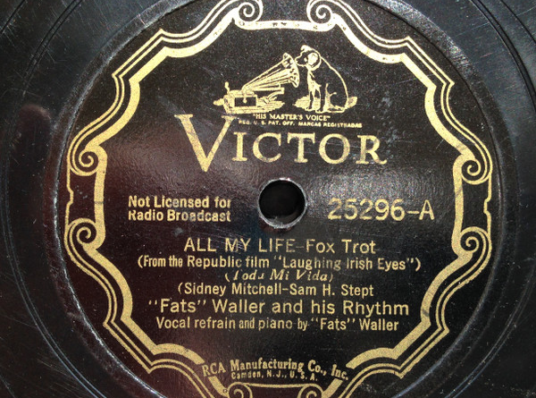 Fats Waller - All My Life