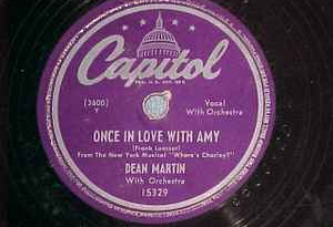Dean Martin - Once In Love With Amy