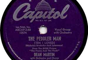 Dean Martin - Peddler Man (Ten I Loved)