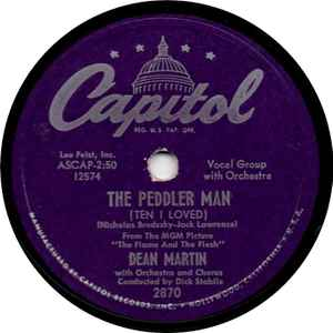 Dean Martin - Peddler Man (Ten I Loved)