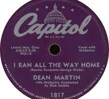 Dean Martin - I Ran All The Way Home