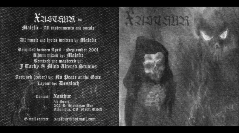 Xasthur - Legion of Sin and Necromancy