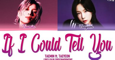 TAEMIN, Taeyeon - If I could tell you
