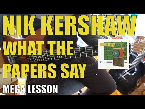 Nik Kershaw - What The Papers Say