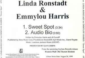 Emmylou Harris, Linda Ronstadt - Sweet Spot