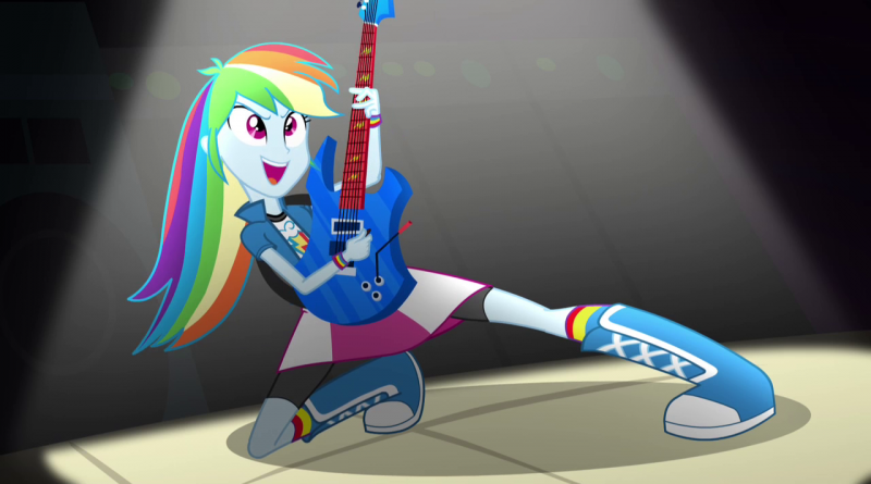 Rainbow Dash, The Rainbooms - Awesome as I Want to Be