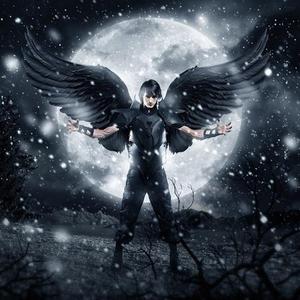 Schwarzer Engel - Teufel
