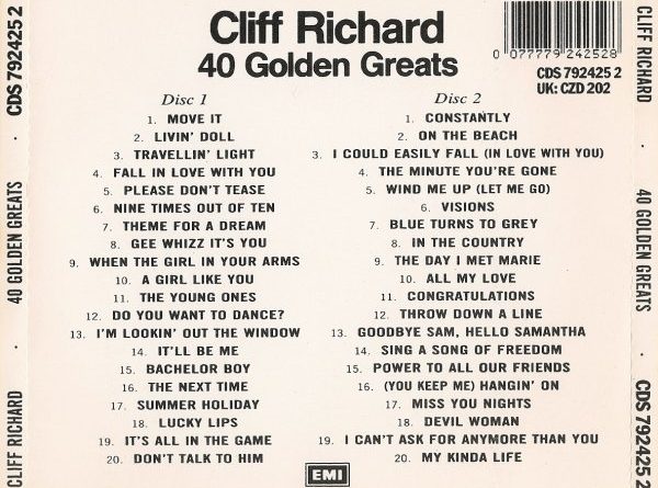 Cliff Richard - Throw Down A Line