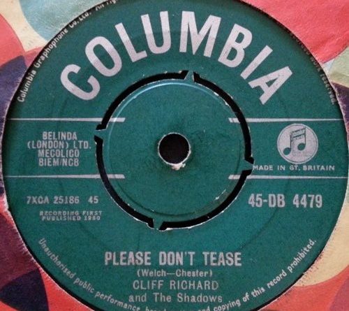 Cliff Richard & The Shadows - Please Don't Tease