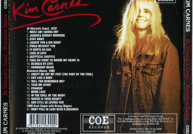 Kim Carnes - Lookin' For A Big Night