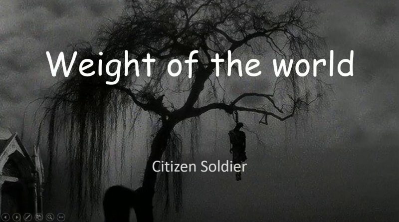Citizen Soldier - Weight of the World