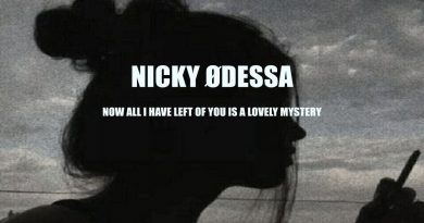 NICKY ØDESSA - Now All I Have Left of You Is a Lovely Mystery